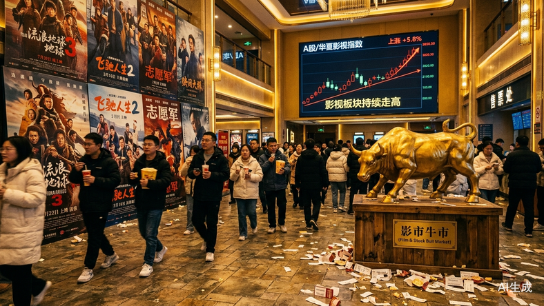 股民组团看《牛来》讨彩头,票房暴涨千倍带火A 股牛字辈股票